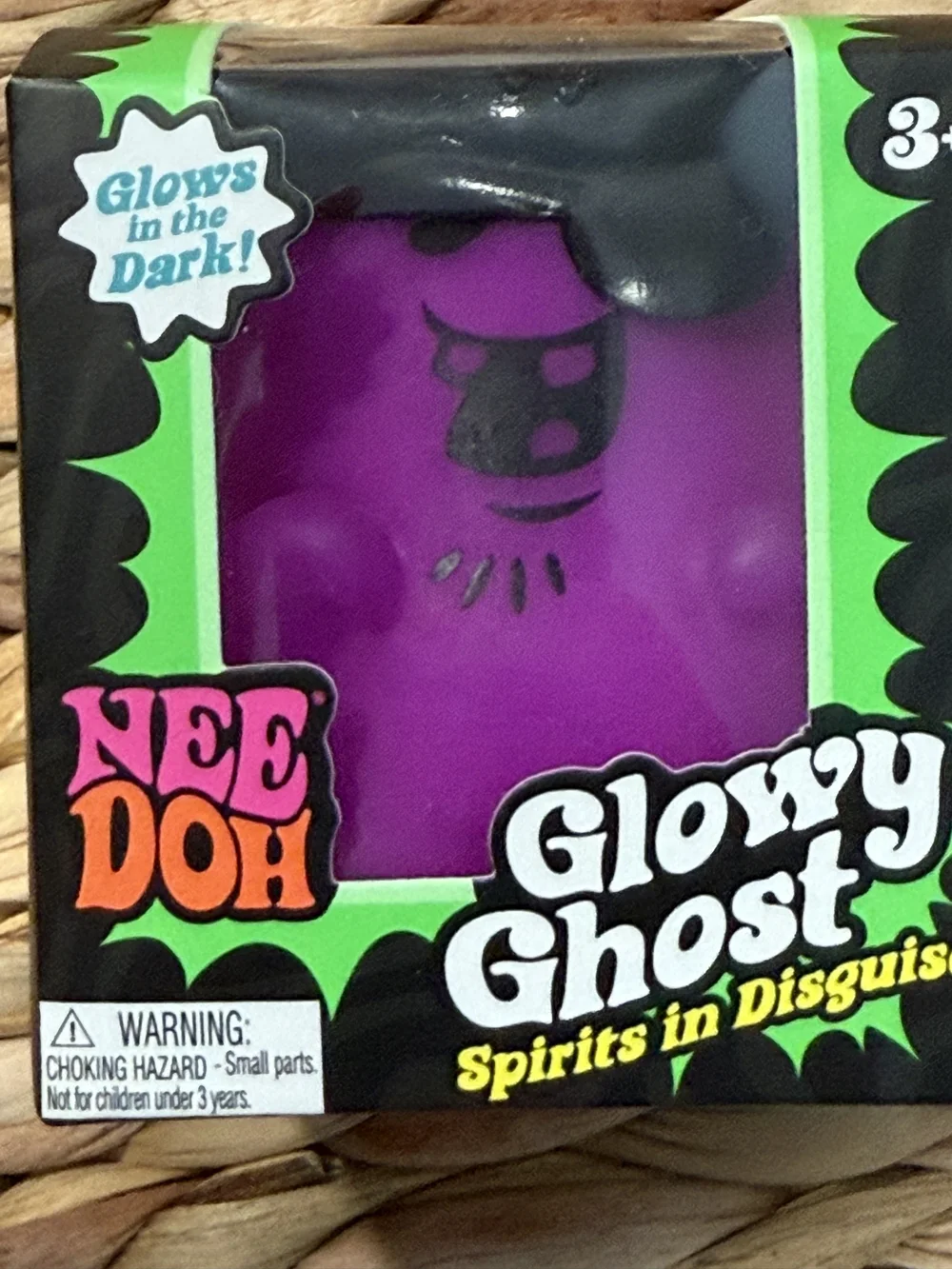 Needoh Glowy Ghosts Set(All 4) & pack Of Teenie Jack Glow Lanterns-Authentic